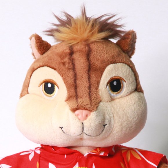 13" Alvin & the Chiipmunks Hawaiian Plush - Picture 3 of 4